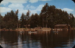 Camp Raquette Postcard