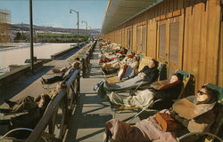 Outdoor Sun-Bathing in Winter, Grossinger's Outdoor Sun-Bathing in Winter, Grossinger's
