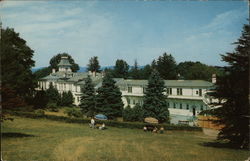 Bill Brown's Health Spa Postcard