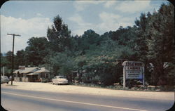 Edgewood Cottages and Cafe Postcard
