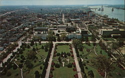 South View From Louisiana Capitol Baton Rouge, LA Postcard Postcard Postcard