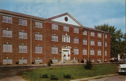 The Men's New Dormitory of Georgetown College Kentucky Postcard Postcard Postcard