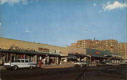 Springfield Ave. and Parkway Apartments Postcard