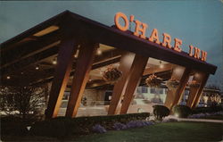 The Original O'HARE INN Des Plaines, IL Postcard Postcard Postcard