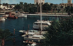 Memorial Pier, Yacht Basin Postcard