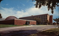 Planetarium, Michigan State University Postcard