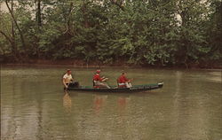 Niangua River Float Service Postcard