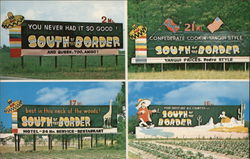 South of the Border Postcard