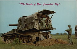 Eight Inch Self-Propelled Howitzer Postcard