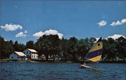 Tuscarora Lodge and Cottages Postcard