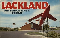 Lackland Air Force Base Postcard