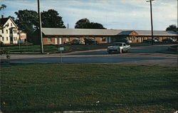 Franklin Garden Motel Postcard