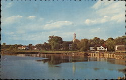 Along the Mousam River Kennebunkport, ME Postcard Postcard Postcard