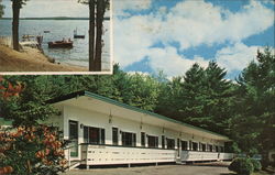 Twin Lantern Motel Postcard