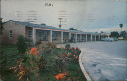 Grove Motel Postcard