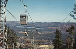 Tranway at Mt. Whittier Postcard
