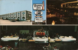 Harbor Inn Motel Postcard