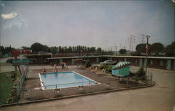 NIAGARA FALLS MOTEL Postcard