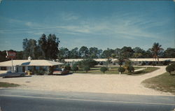 Sunset Plaza Motel & Restaurant Postcard