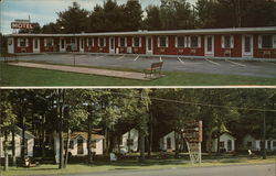 Tripp's Motel Court Saco, ME Postcard Postcard Postcard