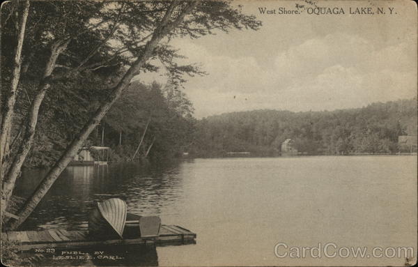 West Shore Oquaga Lake New York