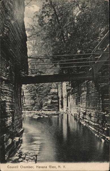 Council Chamber, Havana Glen Park Montour Falls New York