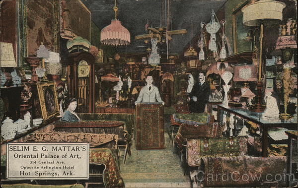 Selim E. G. Mattar's Oriental Palace of Art Hot Springs Arkansas