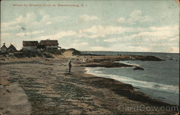 Where the Breakers Come In Quonochontaug Rhode Island