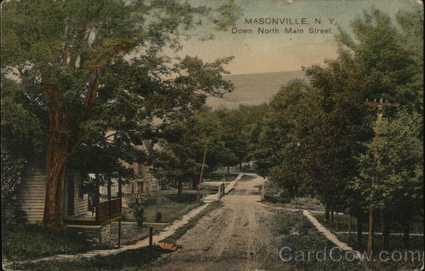 Down North Main Street Masonville New York