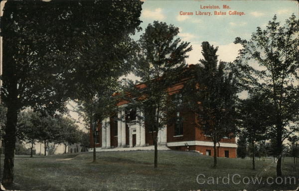 Coram Library, Bates College Lewiston Maine
