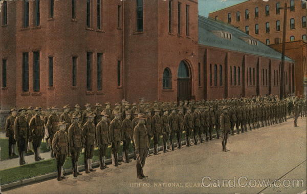 13th Co. National Guard and Armory Jamestown New York
