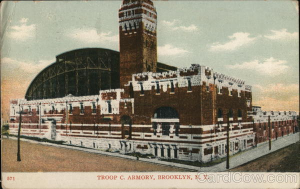 Troop C Armory Brooklyn New York