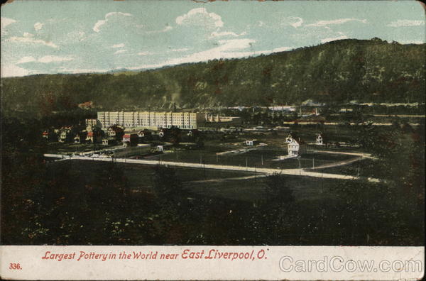 Largest Pottery in the World East Liverpool Ohio