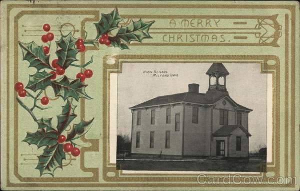 A Merry Christmas - High School Milford Iowa