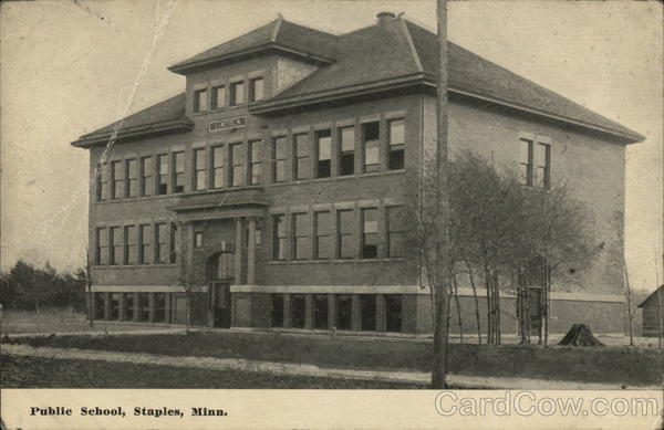 Public School Staples Minnesota