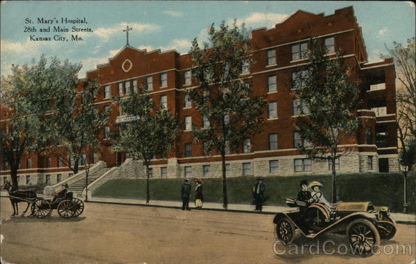 St. Mary's Hospital, 28th and Main Streets Kansas City Missouri