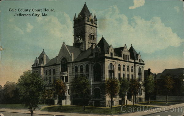 Cole County Court House Jefferson City Missouri