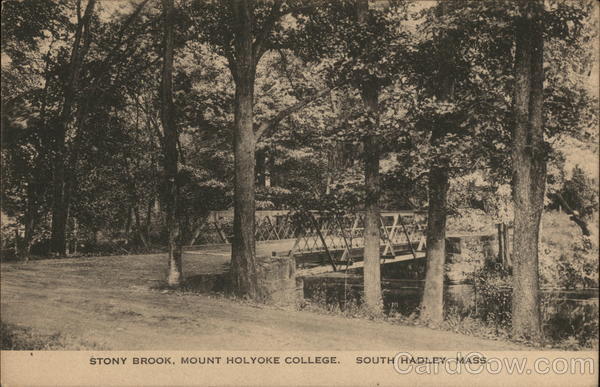 Stony Brook, Mount Holyoke College South Hadley Massachusetts