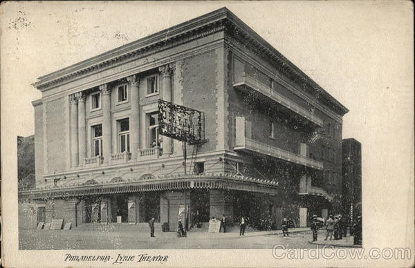 Lyric Theatre Philadelphia Pennsylvania