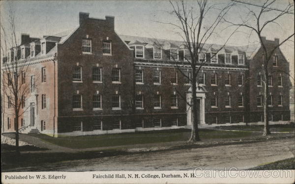 Fairchild Hall, NH College Durham New Hampshire