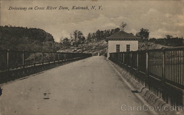 Driveway on Cross River Dam Katonah New York