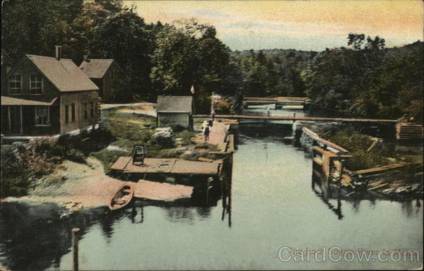 The Lock Songo Lock Maine