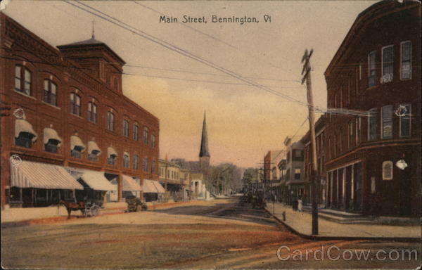 Main Street Bennington Vermont