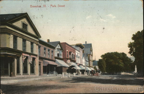 Park Street Brandon Vermont