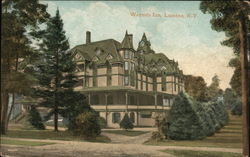 Wayside Inn Luzerne, NY Postcard Postcard Postcard