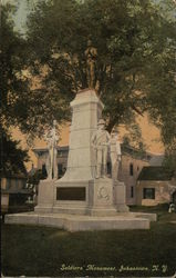 Soldiers Monument Postcard