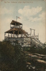 Sky Top, Shawanga Lodge High View, NY Postcard Postcard Postcard