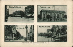 Souvenir of Gloversville New York Postcard Postcard Postcard