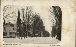 West Main Street Postcard