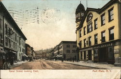 Canal Street looking East Postcard